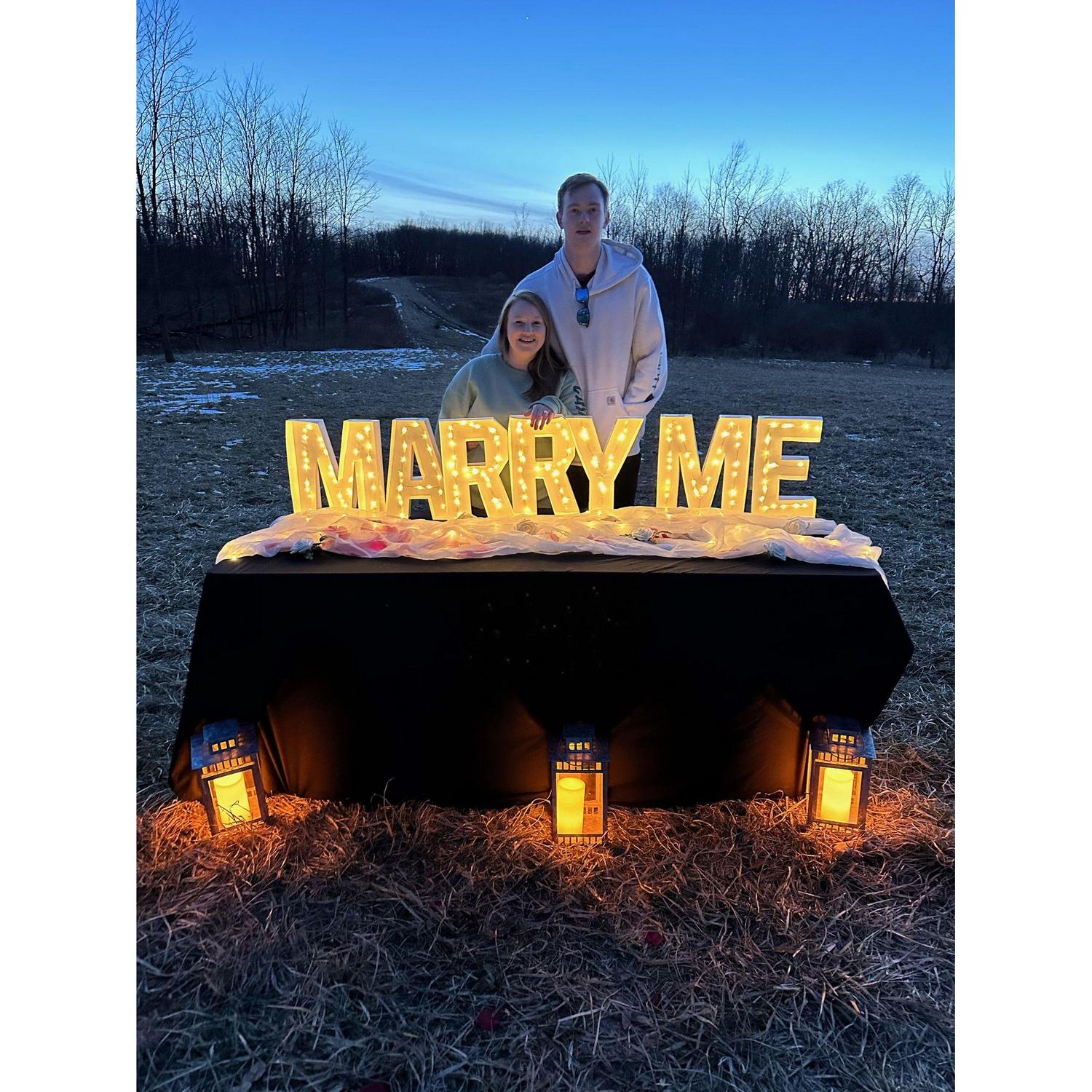 The day I said YES!