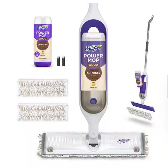 Swiffer Power Mop Wood Starter Kit