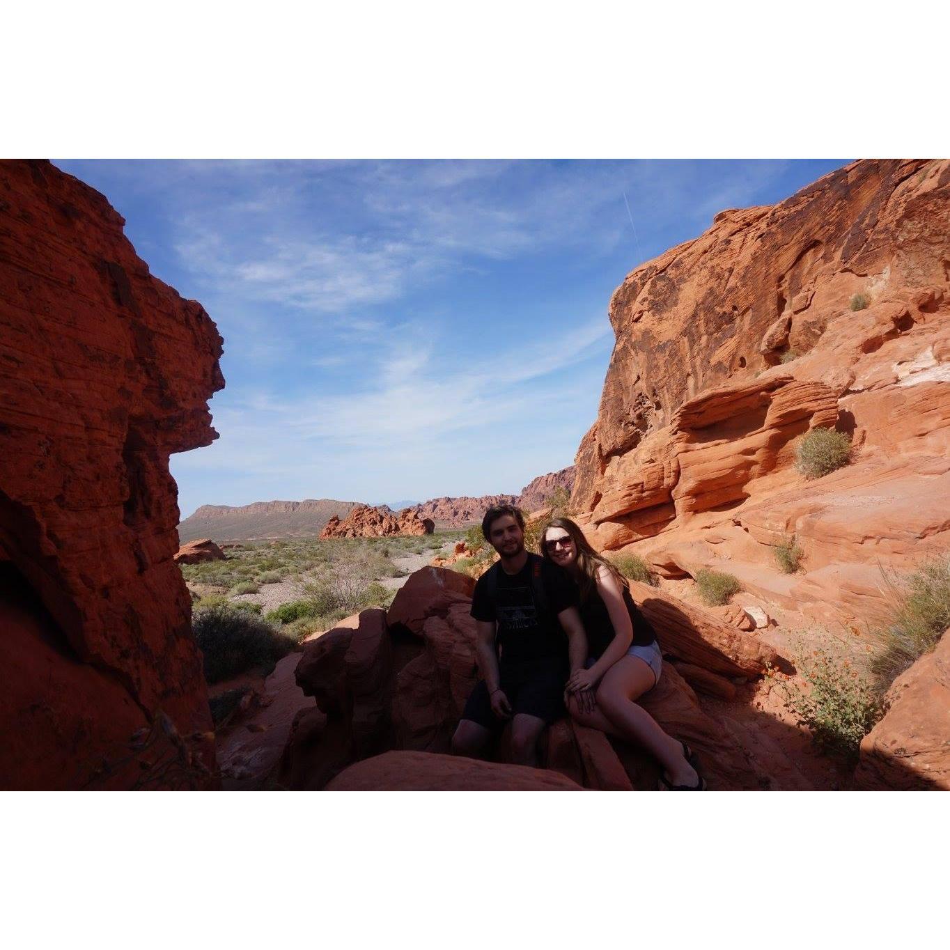 Easter in the Valley of Fire, 2017.