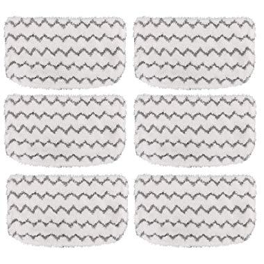 Tidy Monster 6 Pack Microfiber Steam Mop Pads Replacement for Shark Steam Mop S1000, S1000A, S1000C, S1000WM, and S1001C, Dirt Grip Cleaning Pads