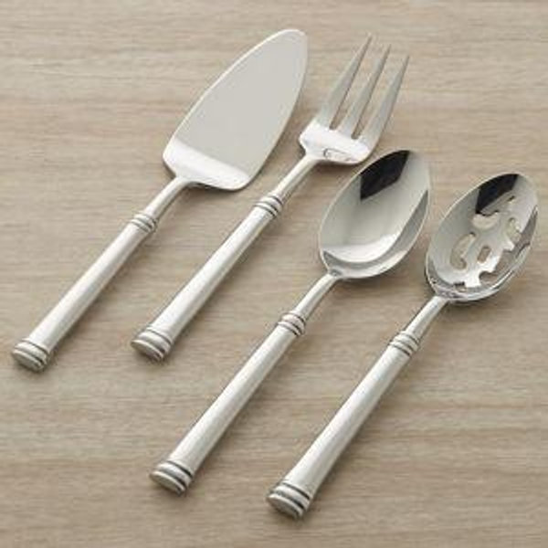 Tuscany Mirror 4-Piece Serving Set
