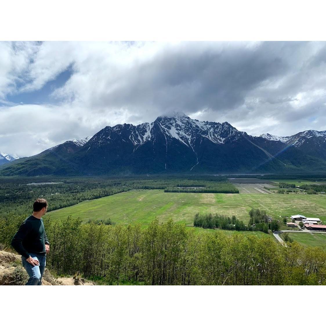 Palmer, AK. About 30 minutes North from where we lived in Eagle River.