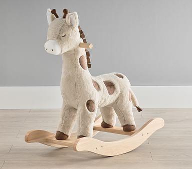 Giraffe Plush Nursery Rocker