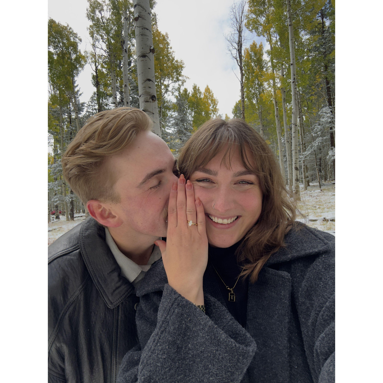 Our 5th anniversary together, plus the day Tommy proposed!