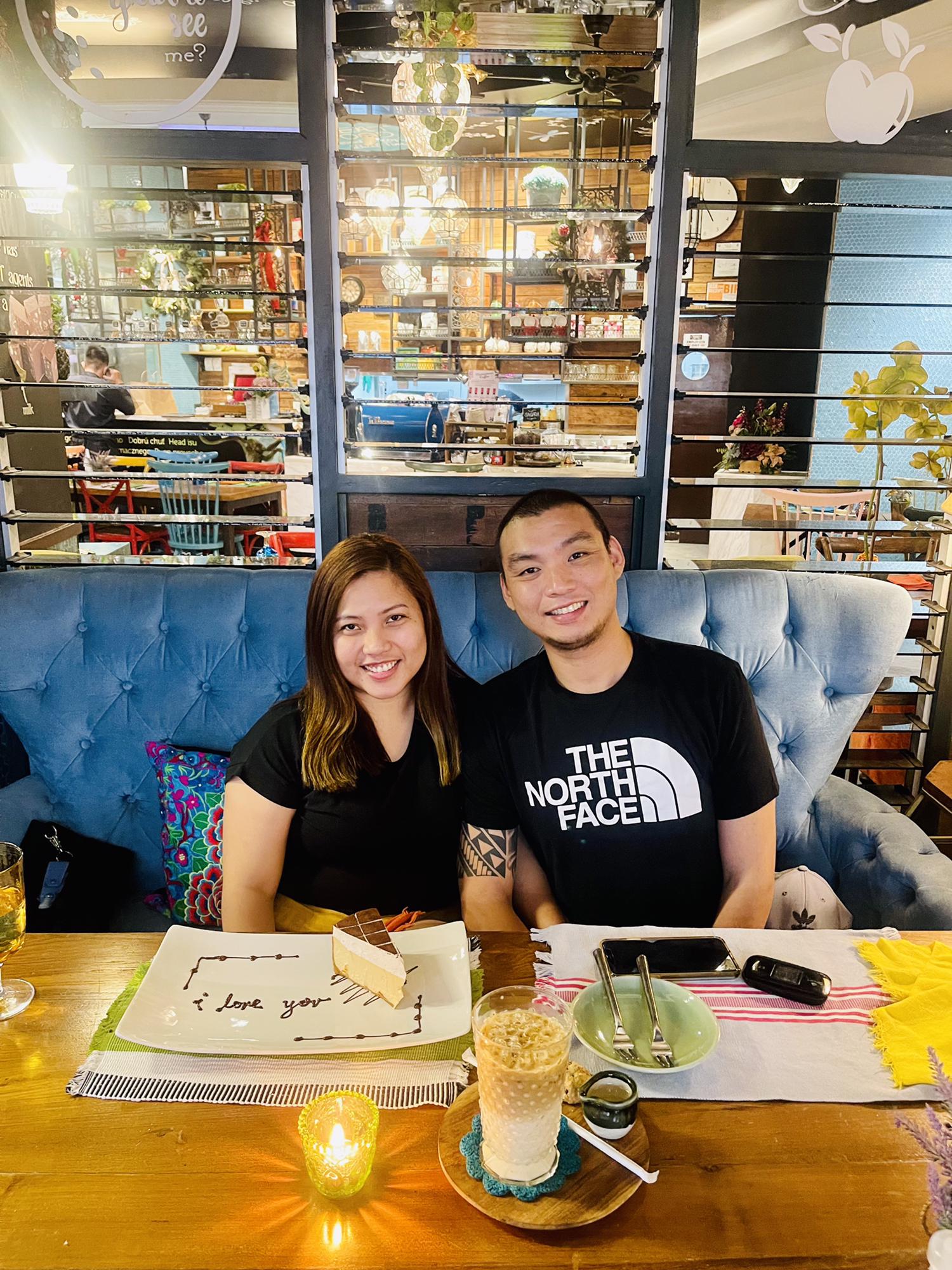Dinner with my soon to be hubby @ Evia Lifestyle Center (At Another Story Restaurant)