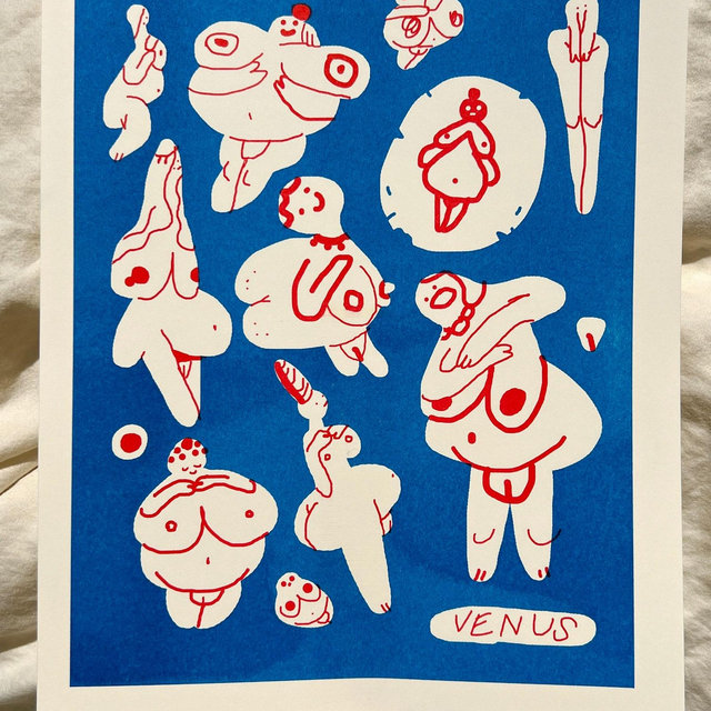 Venus - Riso Print