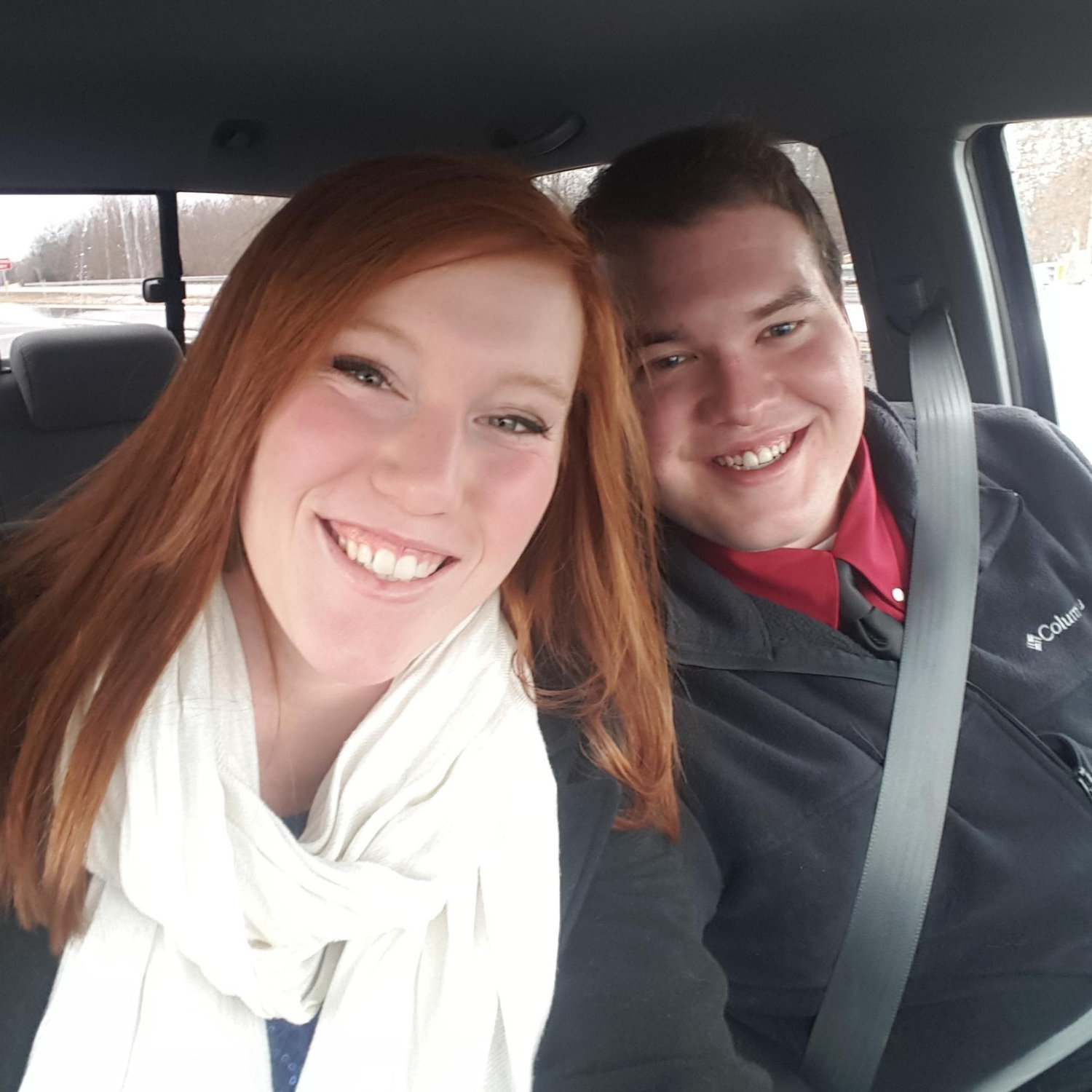 Our first Valentine's Day (he took me to the Melting Pot)
