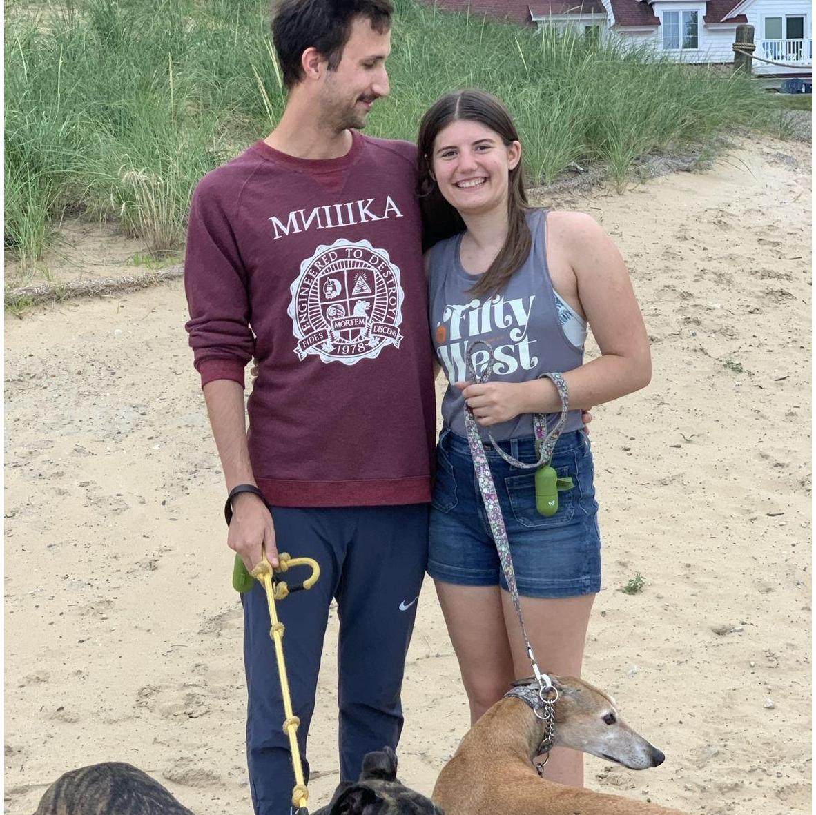South Haven with the dogs