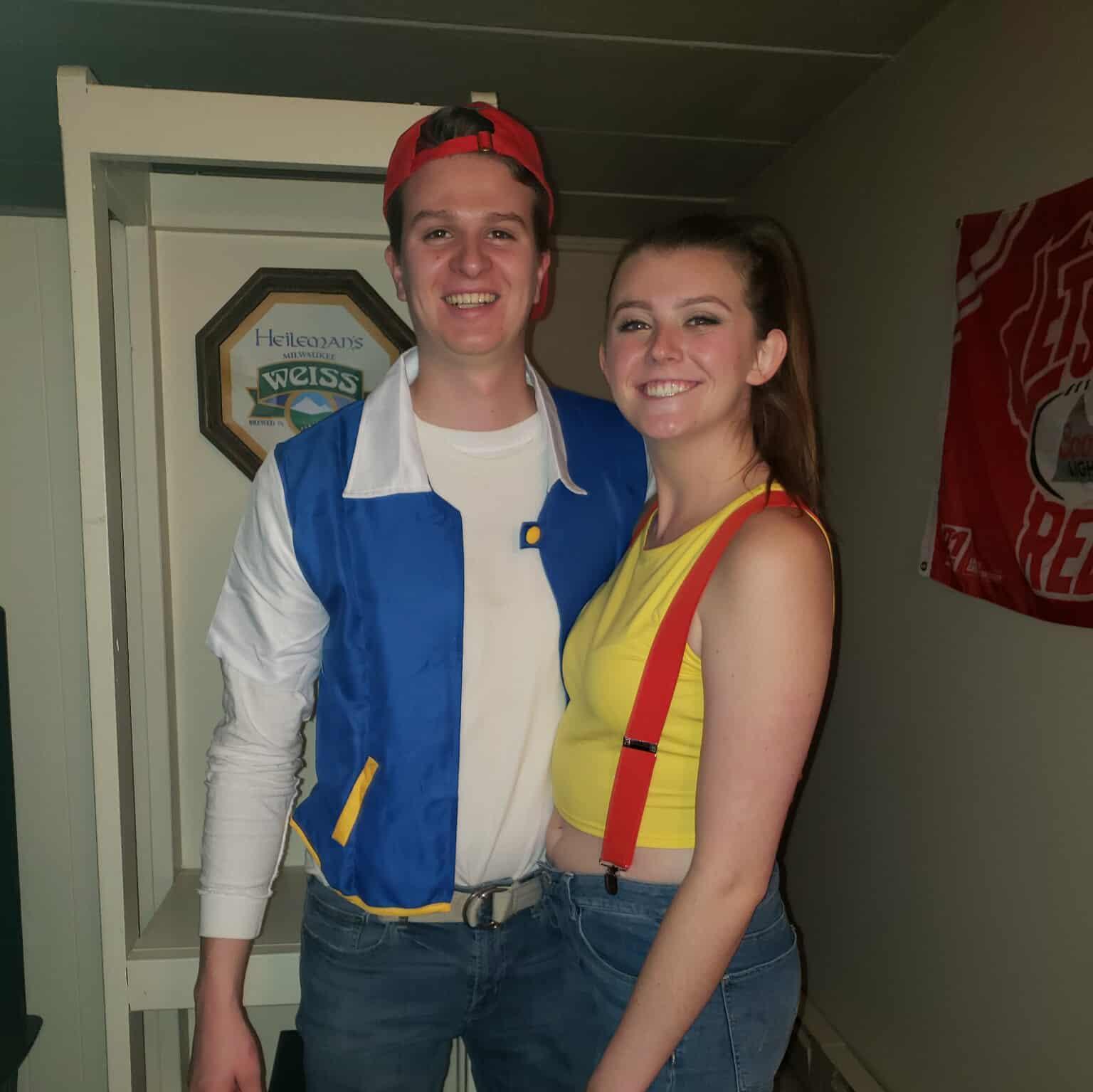 Our first couple's costume