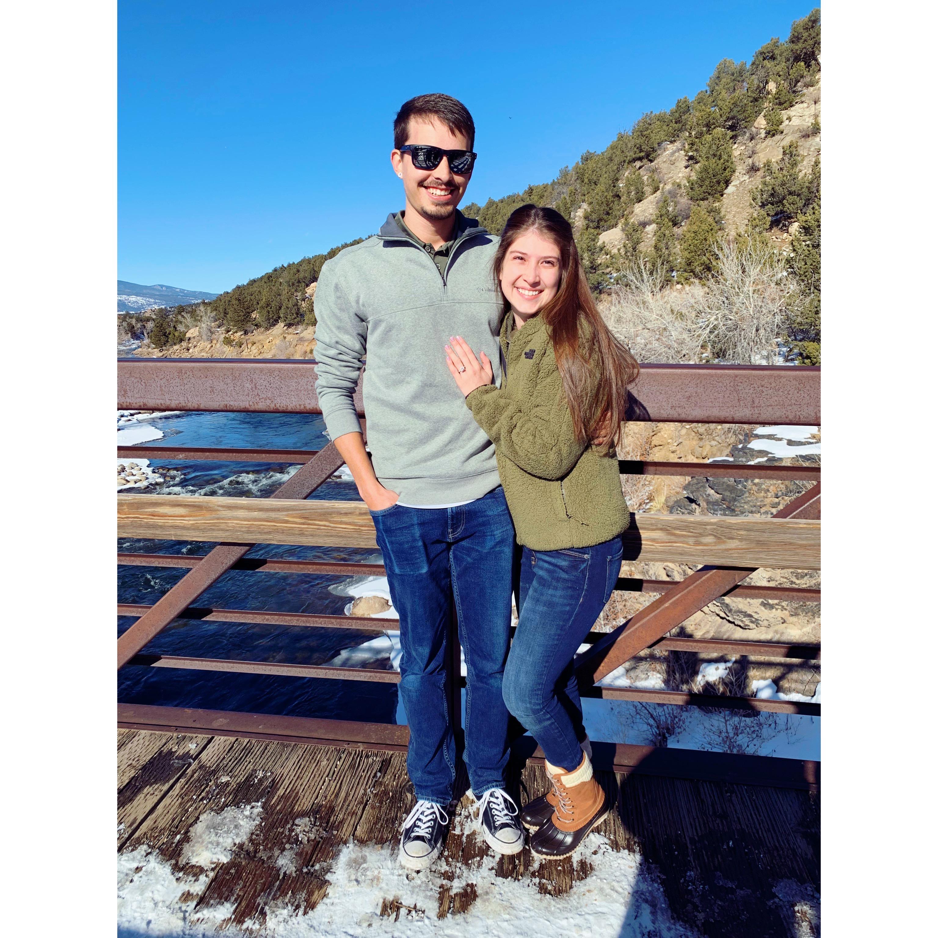 Our engagement in Buena Vista, Colorado.