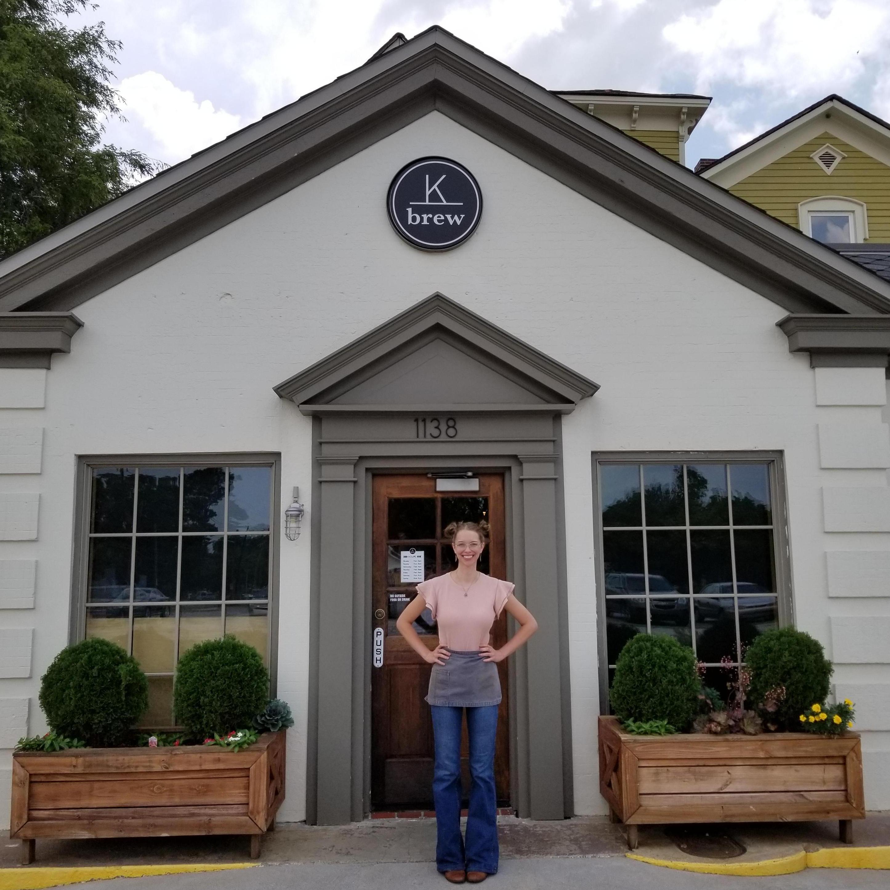 The coffee shop where we met- Knoxville, TN.