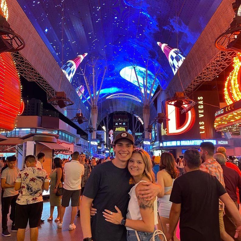 First time Conner came to Vegas with me