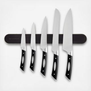 Classic 5-Piece Knife Set & Magnetic Bar