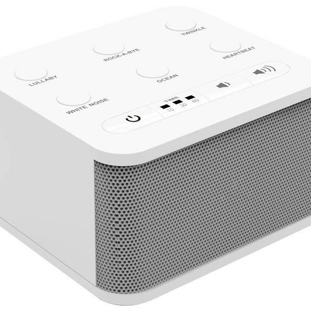 Big Red Rooster Baby White Noise Machine | 6 Sleep Sounds | Sound Machine For Kids, Toddler Or Infant | Plug In Or Battery Powered | Portable Soother With Lullaby Is Perfect For Travel