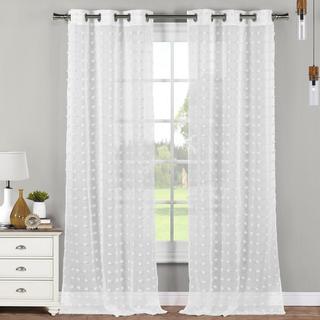 Dawsyn Grommet Curtain Panel, Set of 2