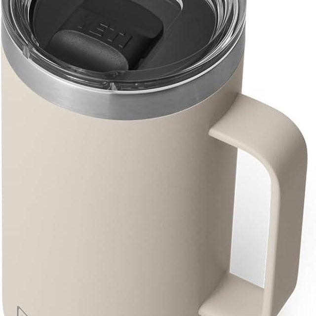 YETI Rambler 24 oz Mug, Vacuum Insulated, Stainless Steel with MagSlider Lid