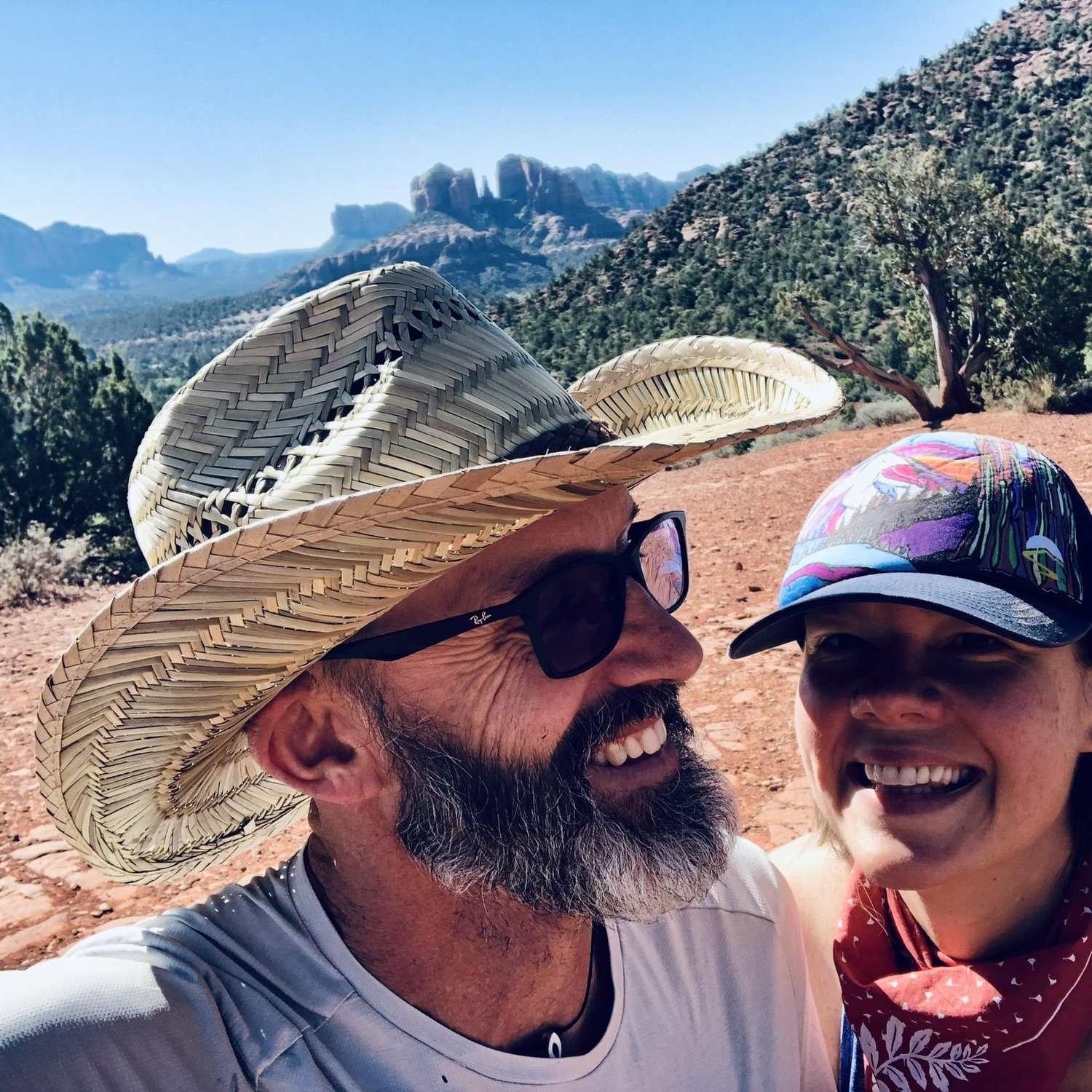 Hiking through Sedona, 2024