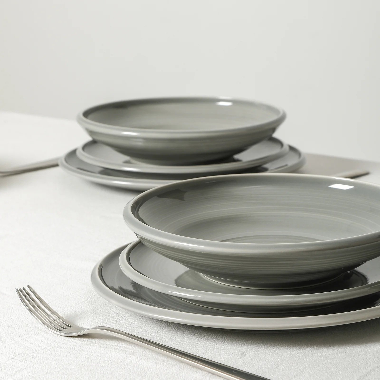 Earth & Clay, Harmony 12-Piece Dinnerware Set, Service for 4 | Zola