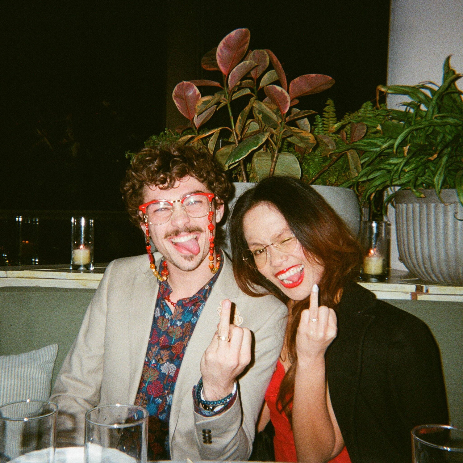 Engagement dinner at Harriet's Rooftop with Sarena's besties (thanks Rachel for the pic!!!)