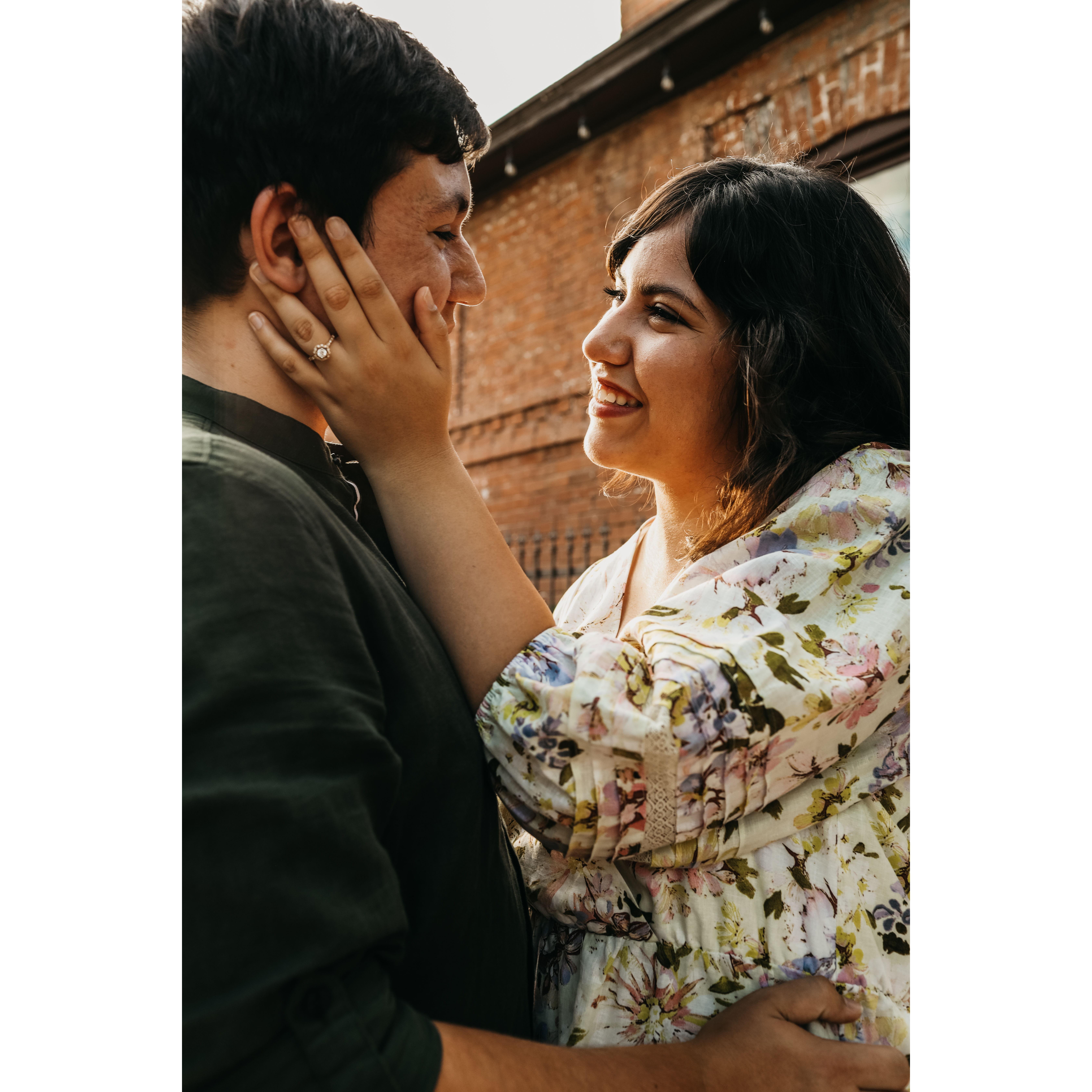 Our engagement session