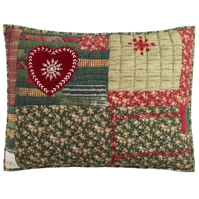 Holiday Love Reversible Quilted Sham, Standard