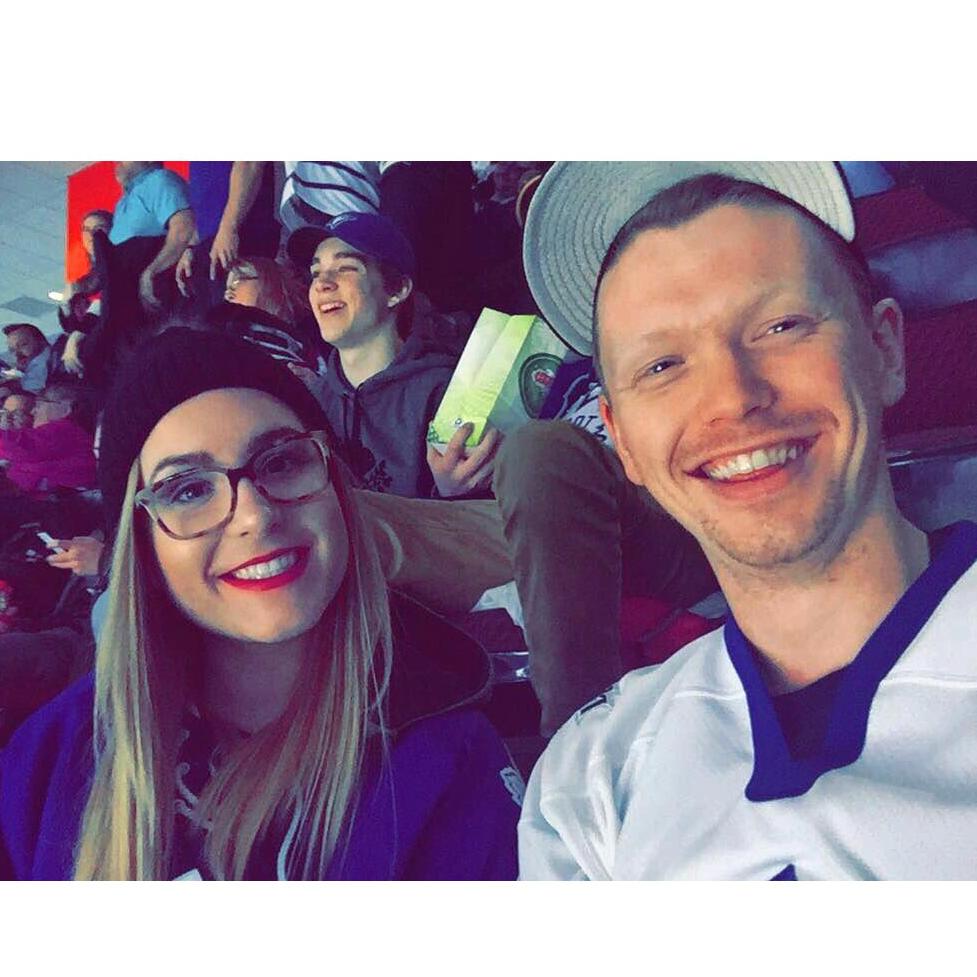 Demi's first Hockey game 2017