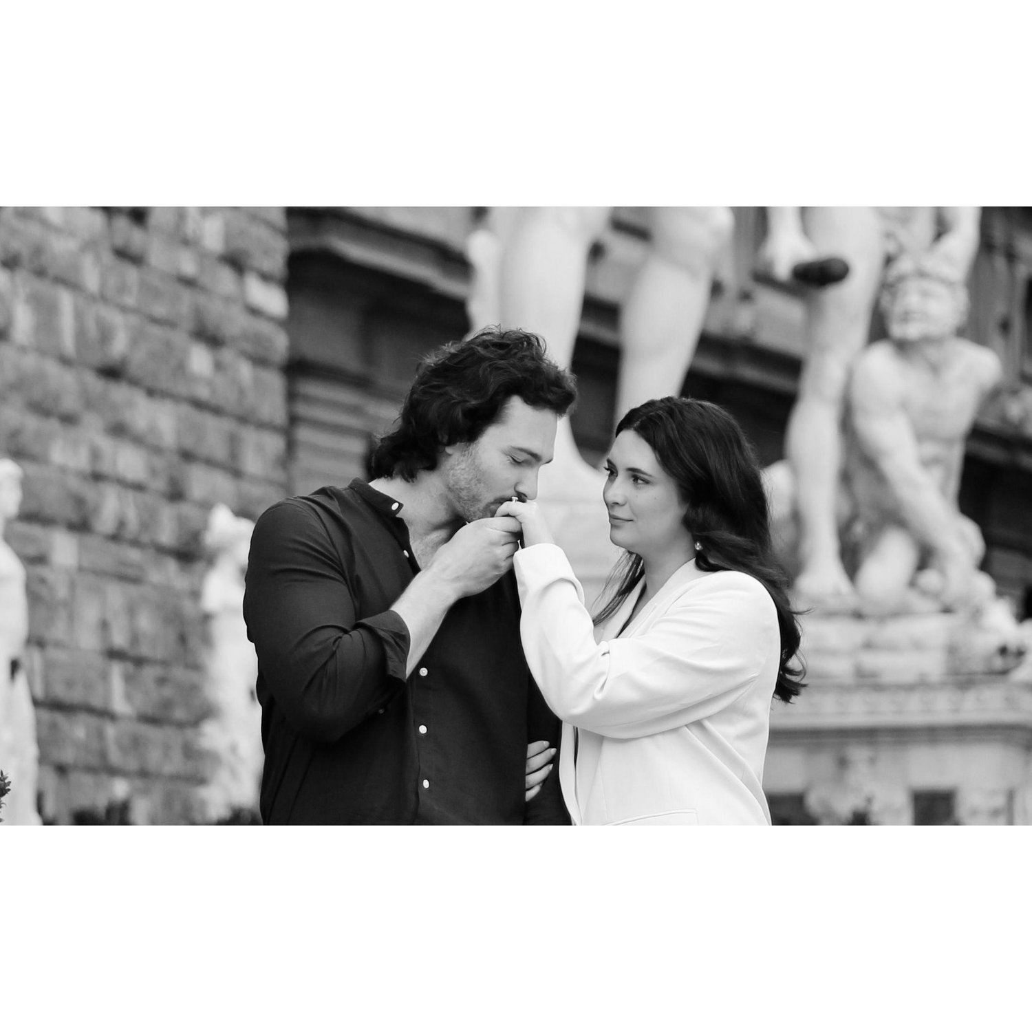Engagement photoshoot in Florence Italy