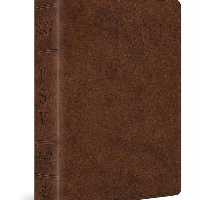 ESV Study Bible, Personal Size (TruTone, Brown)