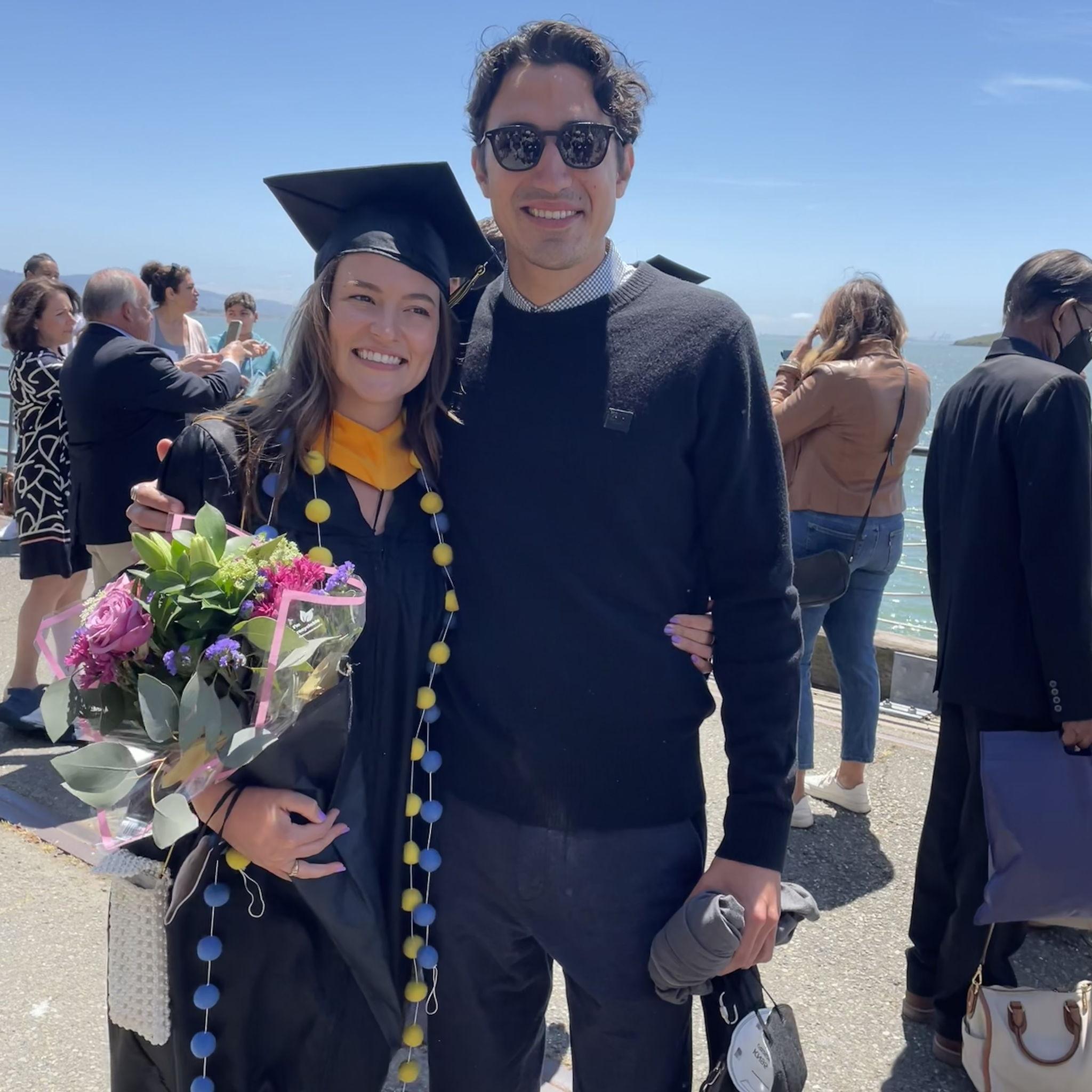 Sophie's graduation from UC Berkeley