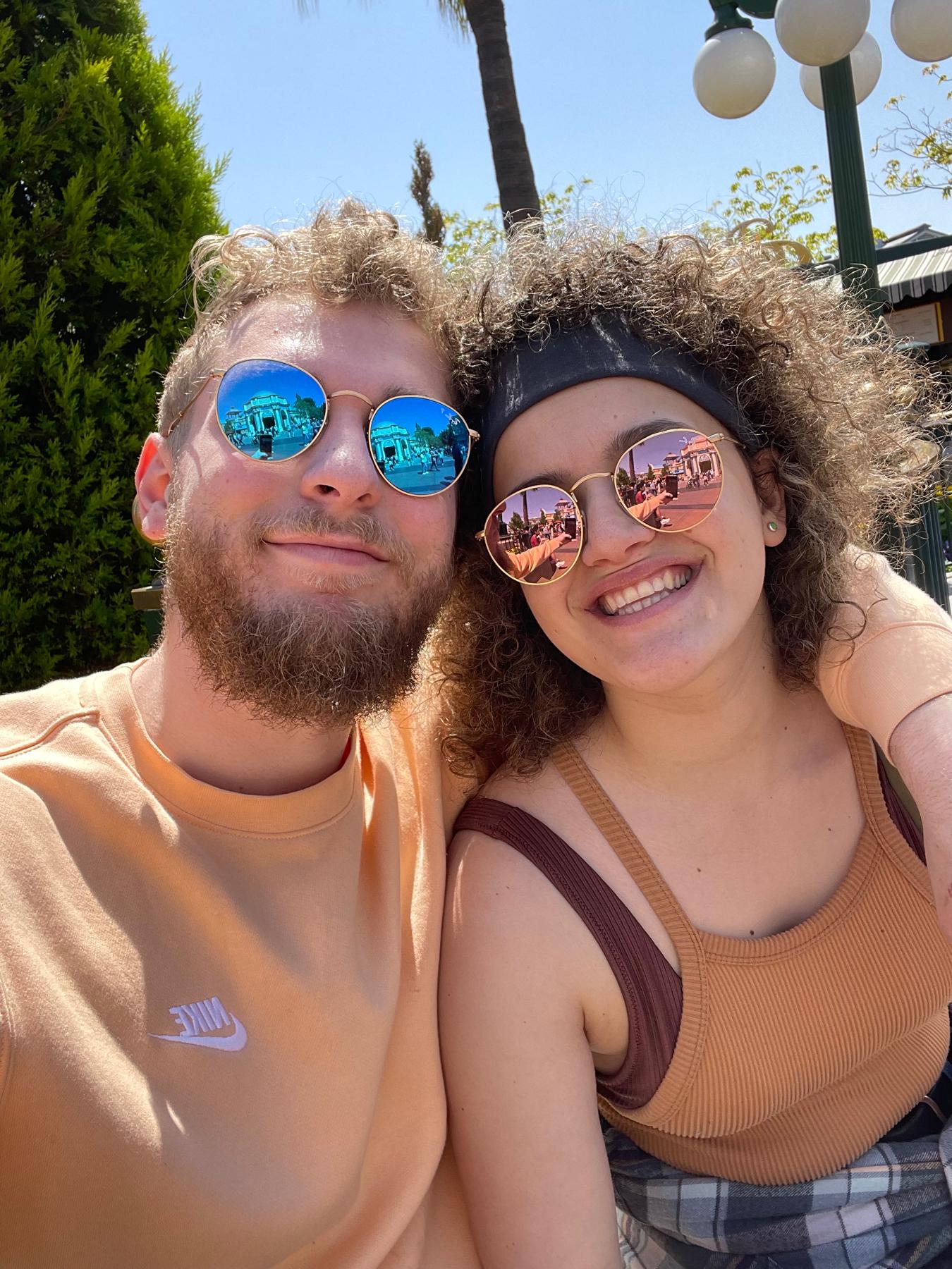 First trip together 😁 we went to Disneyland!