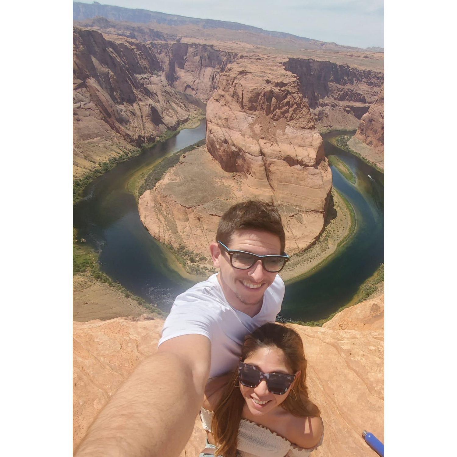 Being all touristy at the Horse shoe bend :D
