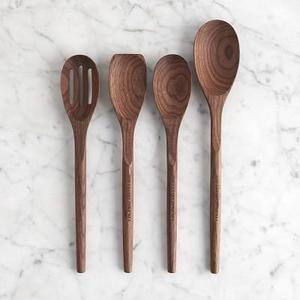 Williams Sonoma Wood Spoons, Set of 4, Walnut