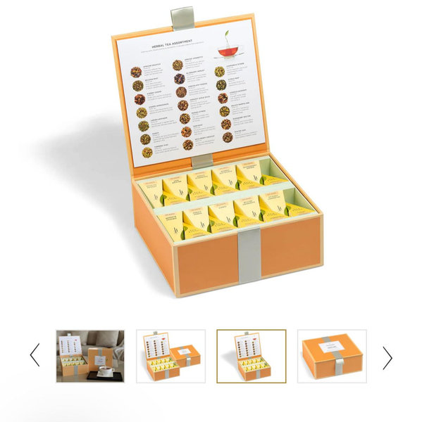 Herbal Assortment Tea Chest | Best Gourmet Tea
