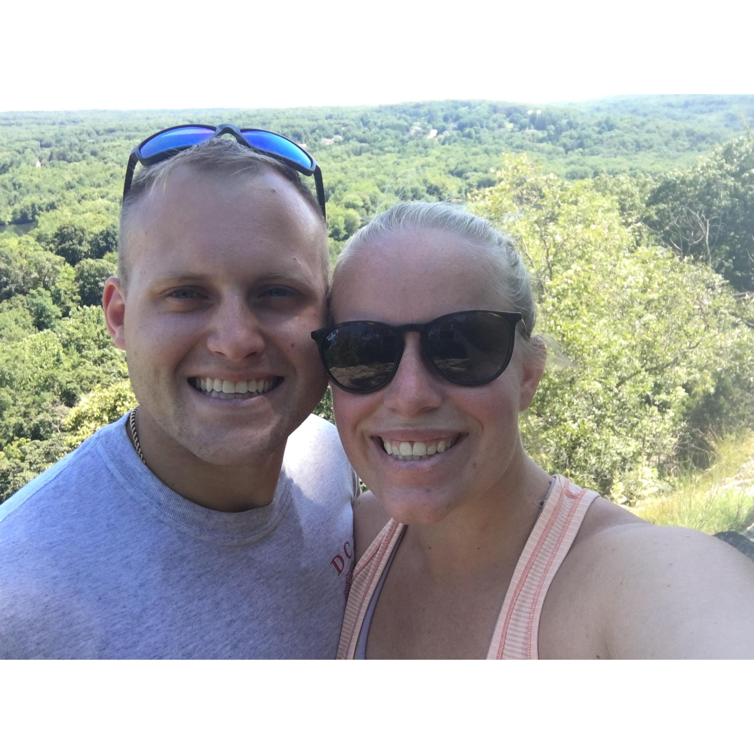 We love hiking!