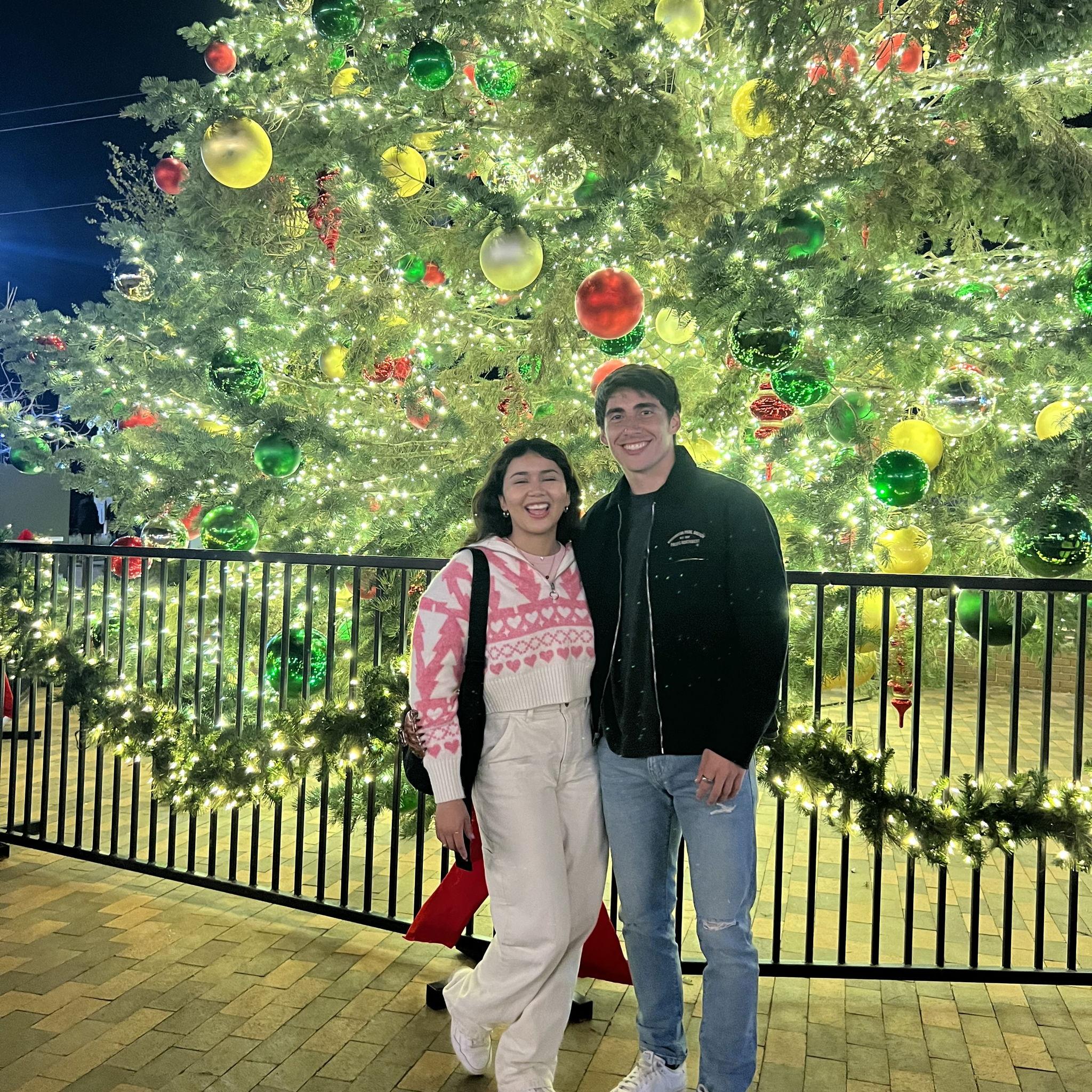 12/20/23: Our first time going ice skating! (We didn't fall... that much!)