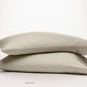 Boll & Branch Signature Hemmed Pillowcase Set - Oak - Standard