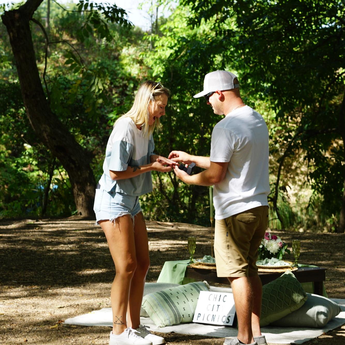 The proposal 💍