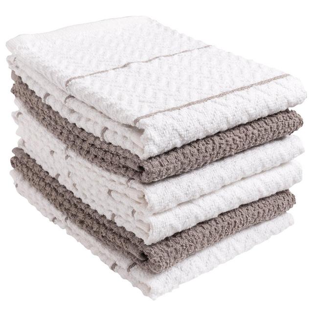 6 Piece Chevron Terry Assorted Linens Set
