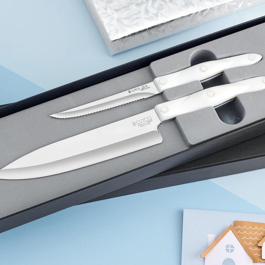 Cook's Combo | Gift-Boxed Knife Sets by Cutco- in Pearl