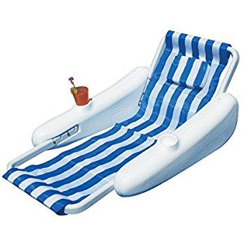 International Leisure Sunchaser Padded Floating Lounger