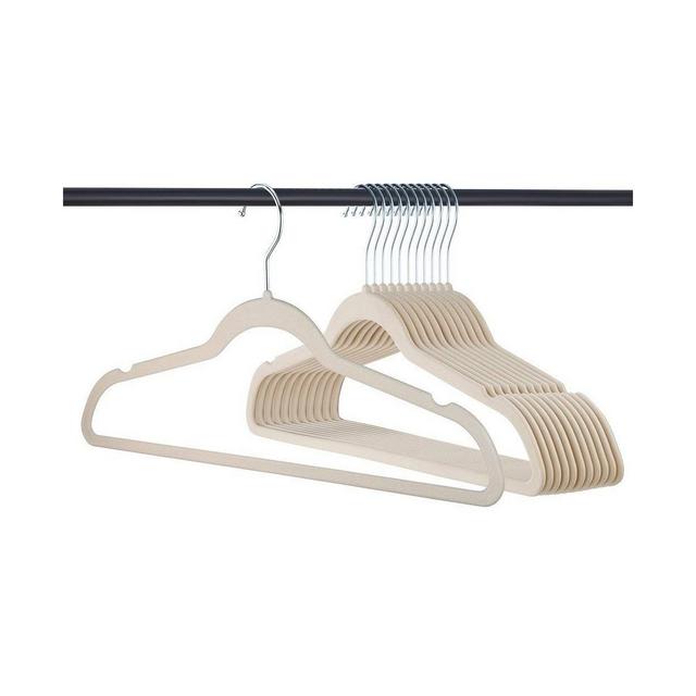 HomeIT Velvet Hangers 30 Pack Slim Clothes Hangers