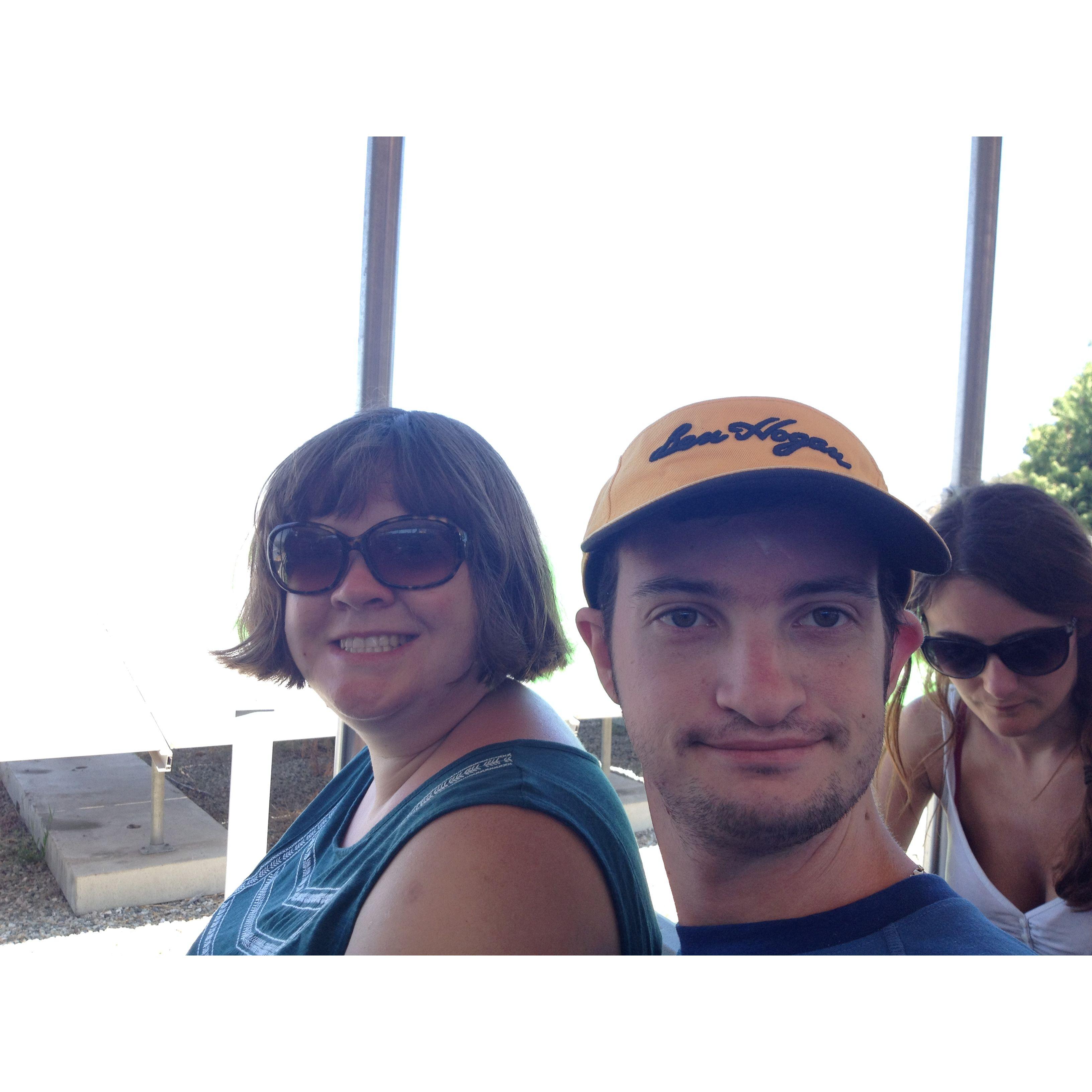 They are comfortable together