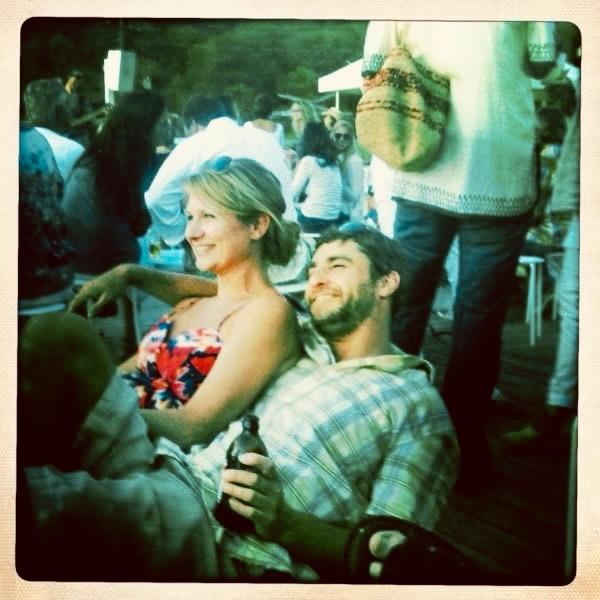 One of the first photos of us together!
