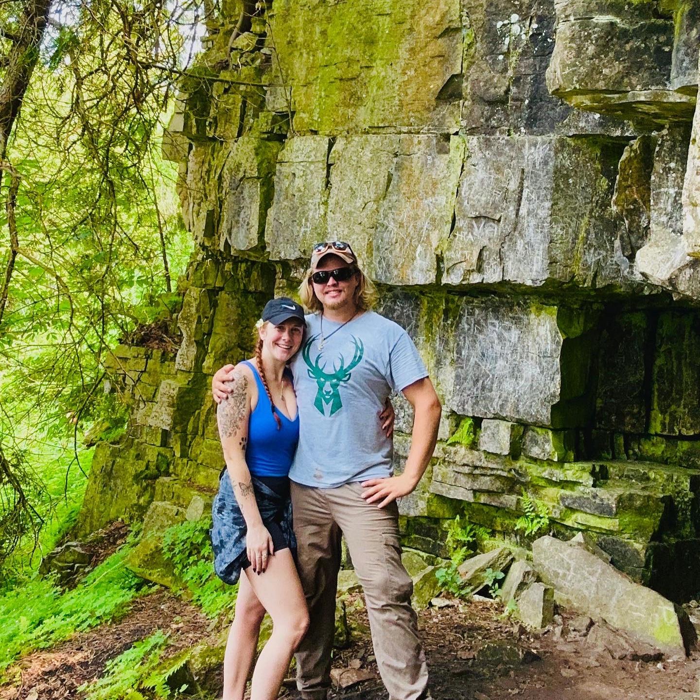 Our first trip! Zach had everything planned and surprised Sammy with every detail of the trip