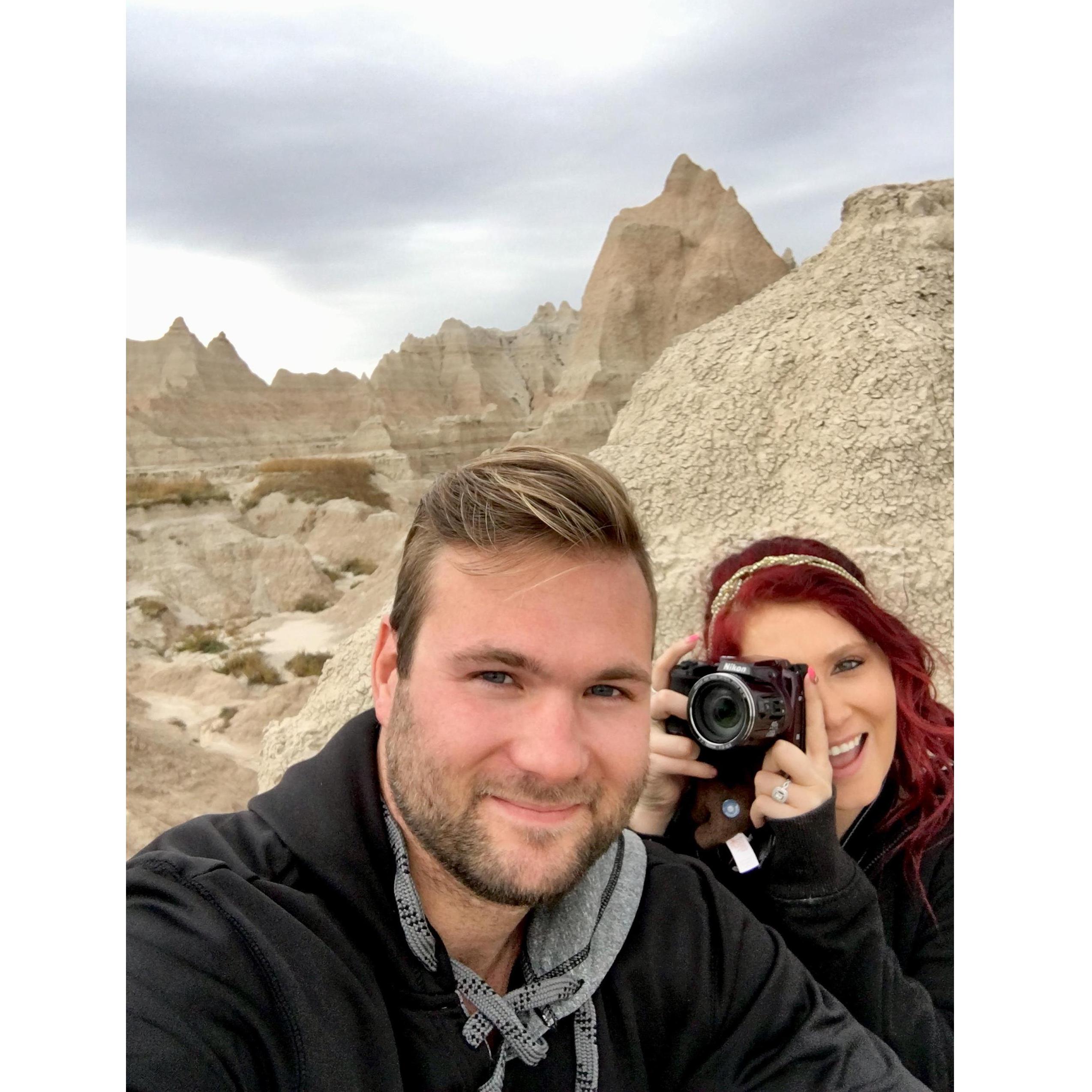 Trip to the Bad Lands in South Dakota