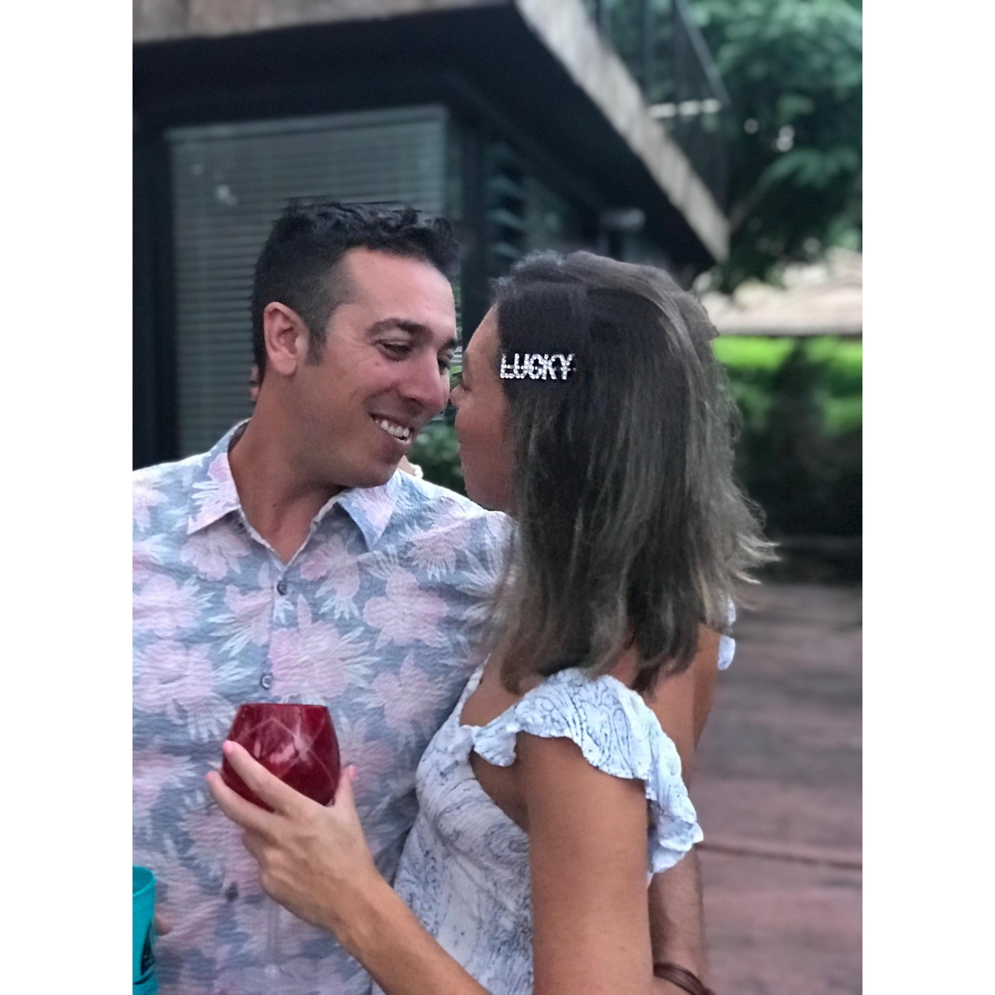 The day before he proposed :)