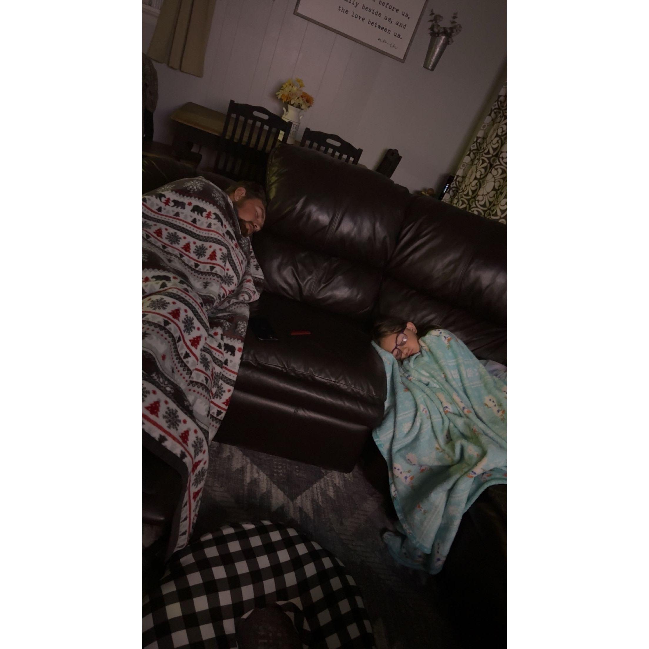 Sleep over on the couch!