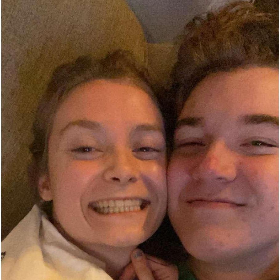 Our first date as an official couple.