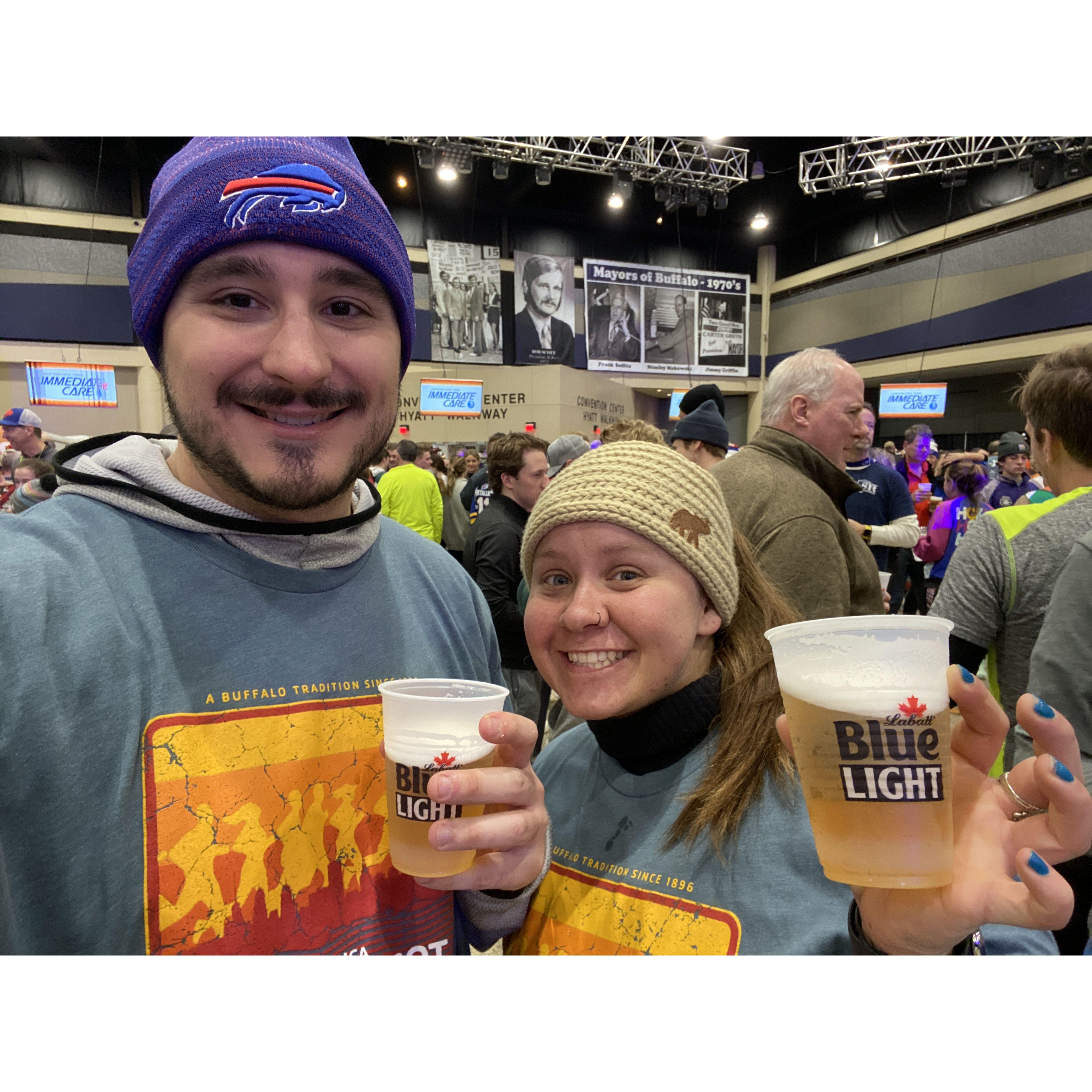 Buffalo Turkey Trot, and Steve's first ever race!
