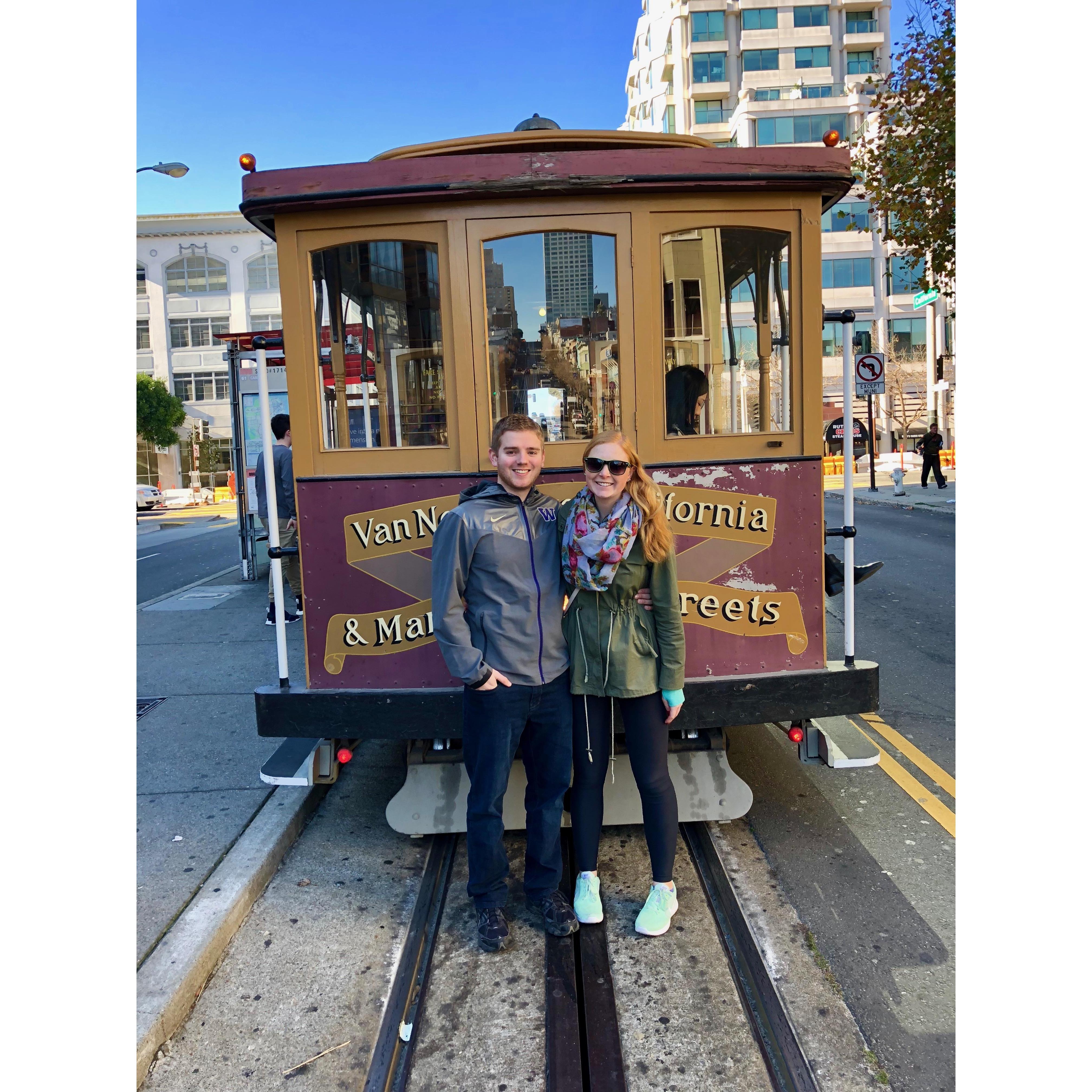 On our way from Seattle to Orange County we made a stop in San Fran and rode the classic cable cars. Since then we have gone back twice and plan to return again.
